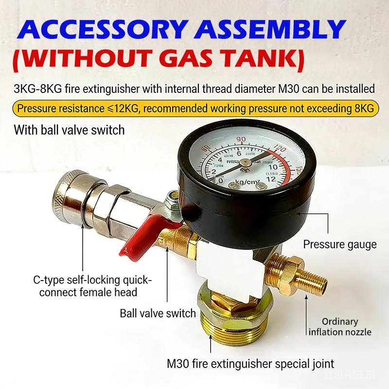 ● Adaptador de Presión para Ta - Fire Extinguisher Small reseña y precio