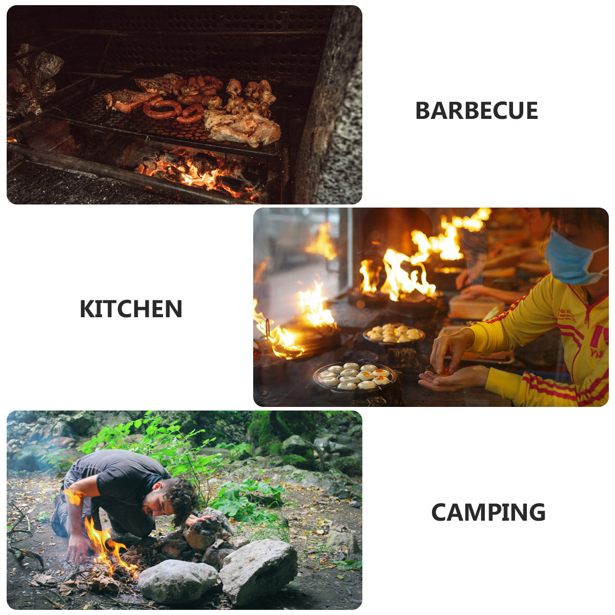 1 unidad de manta ignífuga por - Fire Blanket Kitchen reseña y precio